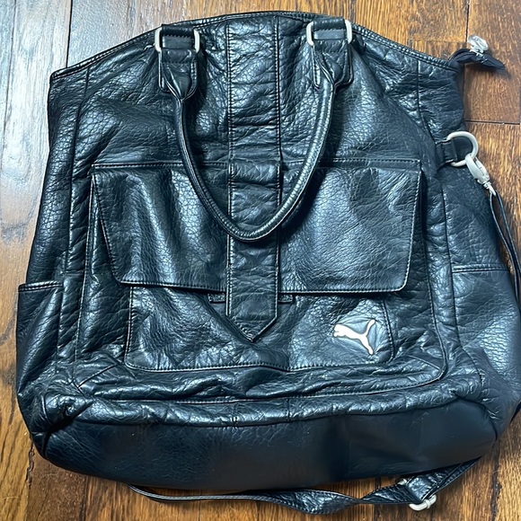 PUMA leather bag with handles and strap! - Picture 5 of 7